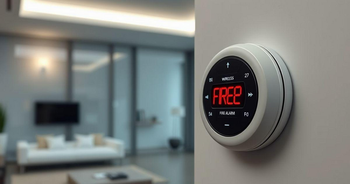 Alarme de Incêndio Wireless Preço Imbatível Alarme de Incêndio Wireless Preço Imbatível