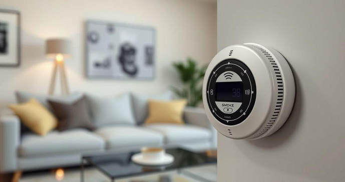 Detector de Fumaça Wireless Instalação Fácil