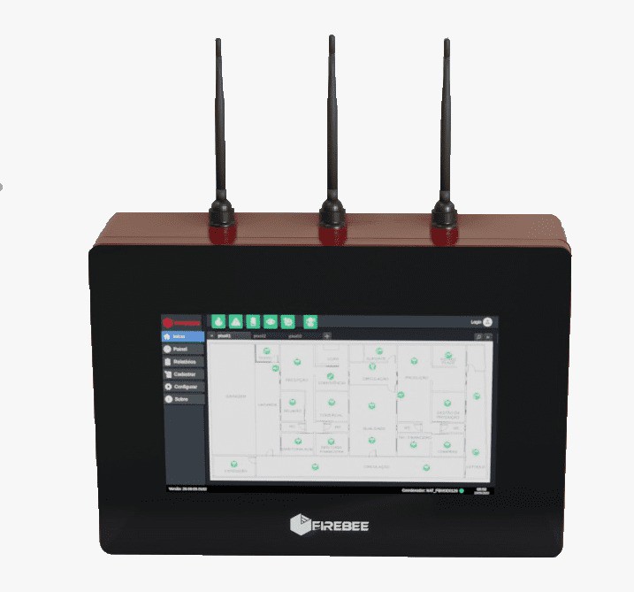 Central de Alarme e Detecção de Incêndio Wireless FHT 15